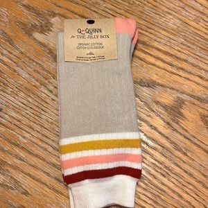Q for Quinn socks x Jilly Box